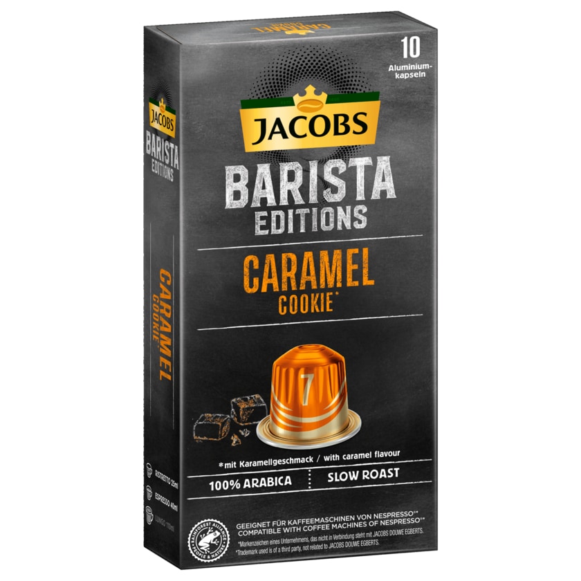 Jacobs Barista Editions Caramel Cookies 52g, 10 Kapseln
